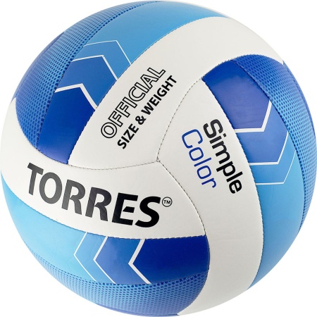 Купить Мяч волейбольный Torres Simple Color любительский р.5 в Кунгуре 